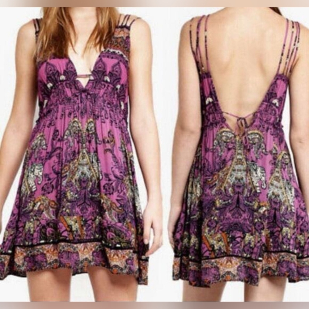 NWT Women’s Intimately Free People Me To You Print Dress Size S